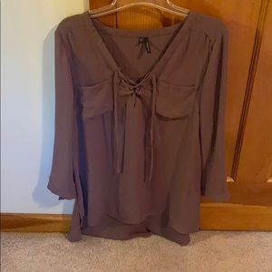 Maurices purple blouse